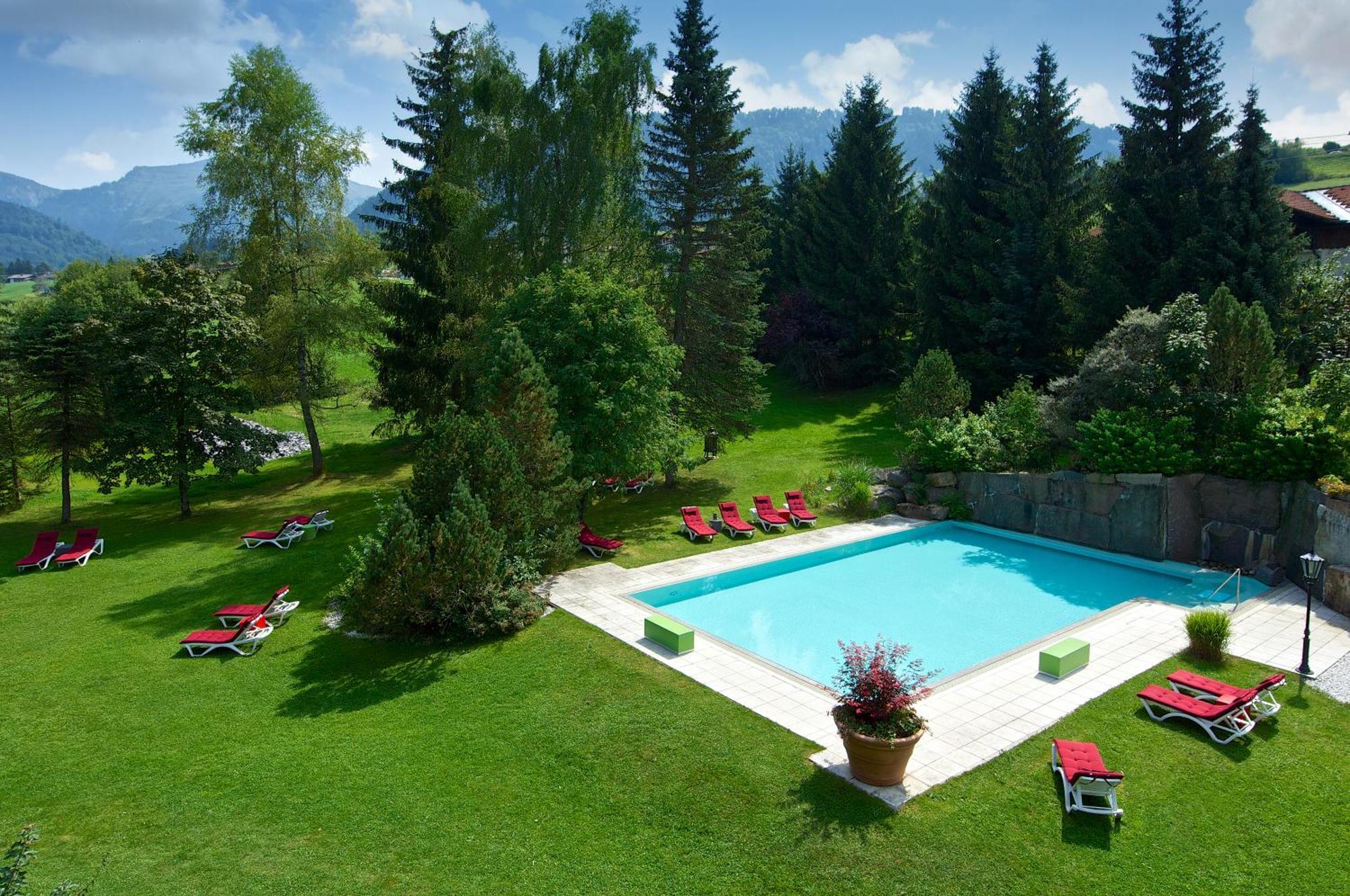Alpin & Wellness Resort Hotel Ludwig Royal Oberstaufen Bagian luar foto