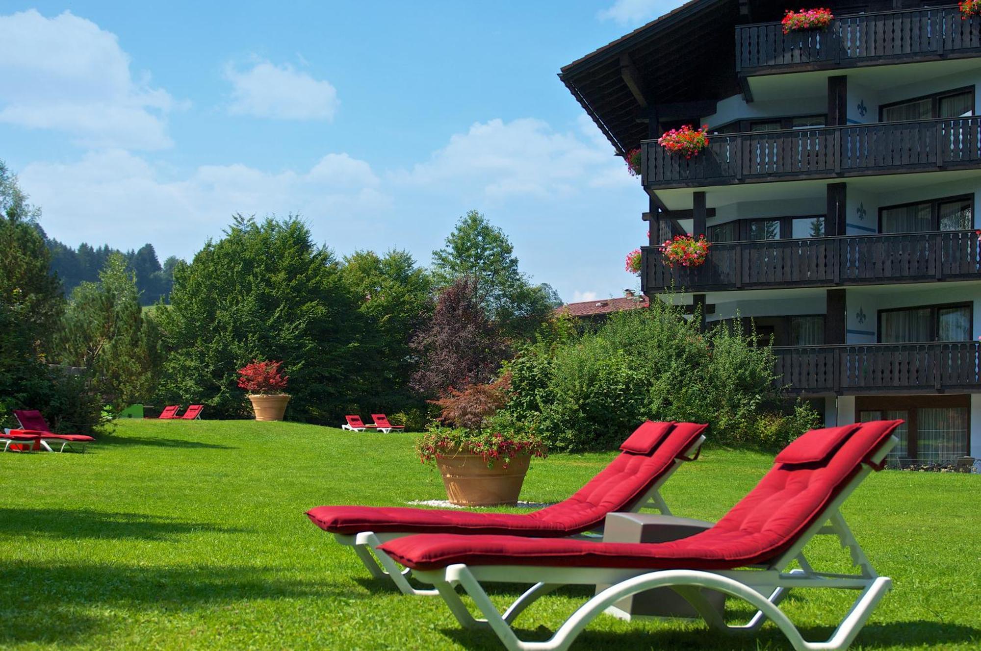Alpin & Wellness Resort Hotel Ludwig Royal Oberstaufen Bagian luar foto